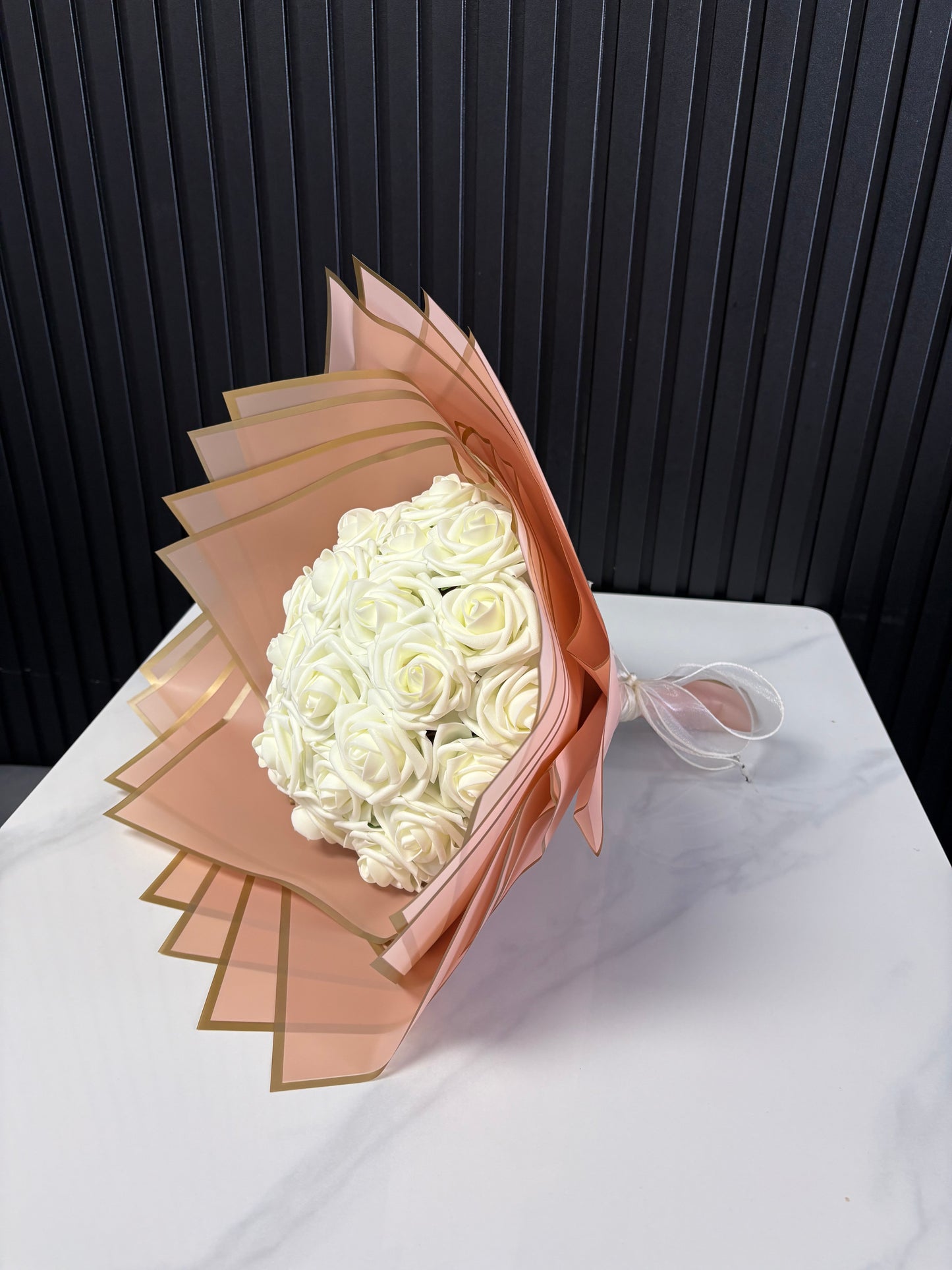 Bouquet de 30 roses Mousse