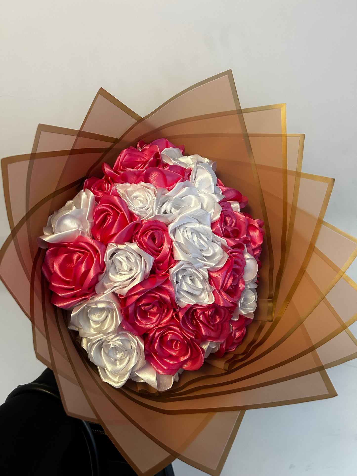 Bouquet de 30 roses Satin