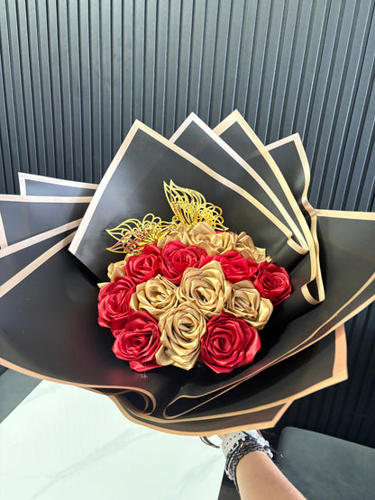 Bouquet de 36 roses Satin