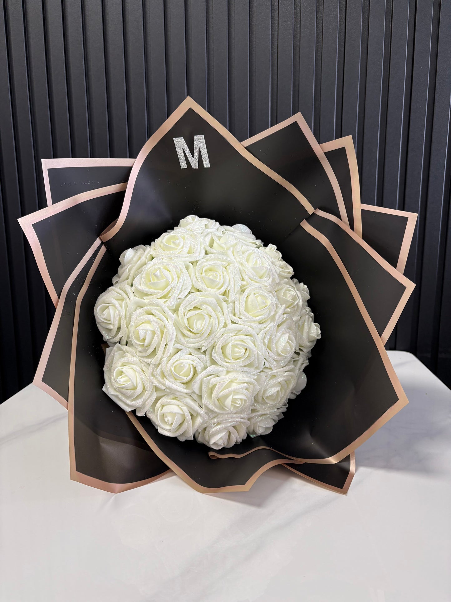 Bouquet de 36 roses Mousse