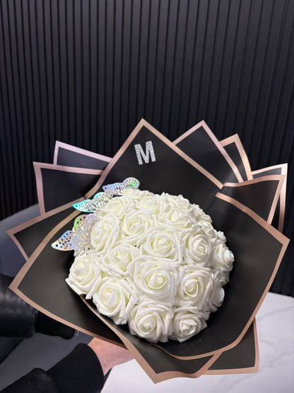 Bouquet de 36 roses Mousse